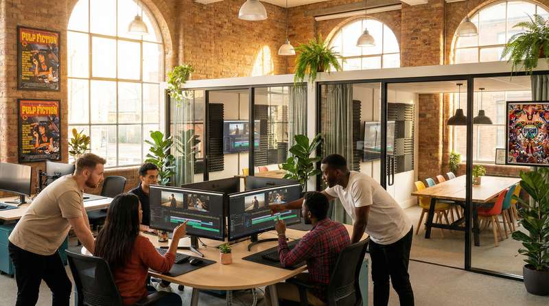 黑丝公司办公环境